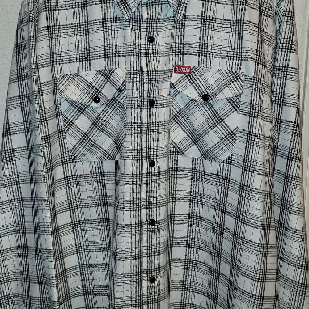 DIXXON The Chaplin Monochrome Plaid Men's Shirt